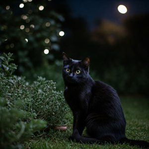 可愛いクロネコ　250327